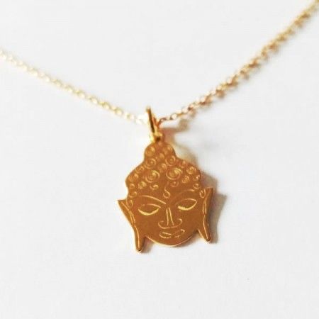 Buddha Necklace Gold filled