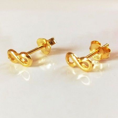 Infinity Gold Earrings