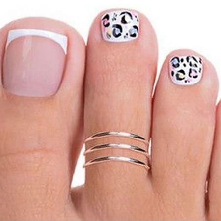 Triple Toe Ring