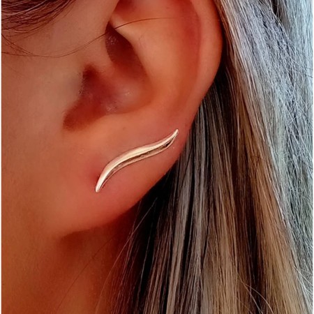 wind ear crawler earrings