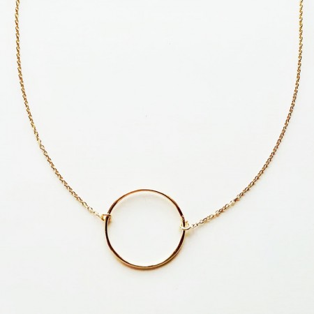 Minimalist Circle of Life Necklace