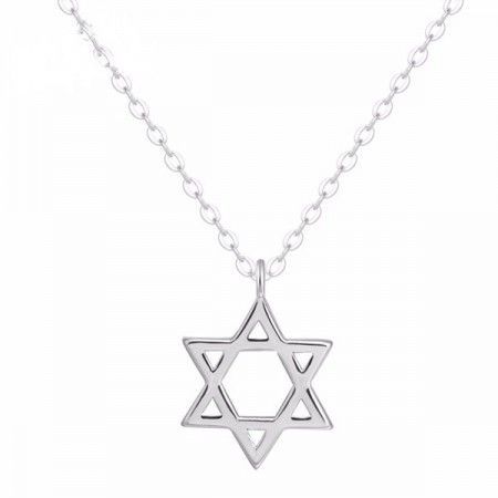 Star of David Necklace in 925 sterling silver